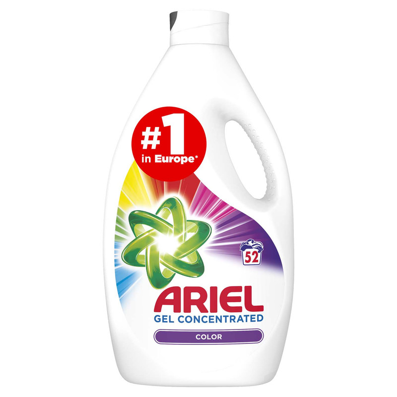 Гель для прання ARIEL Color, для кольорової білизни, 2,86л